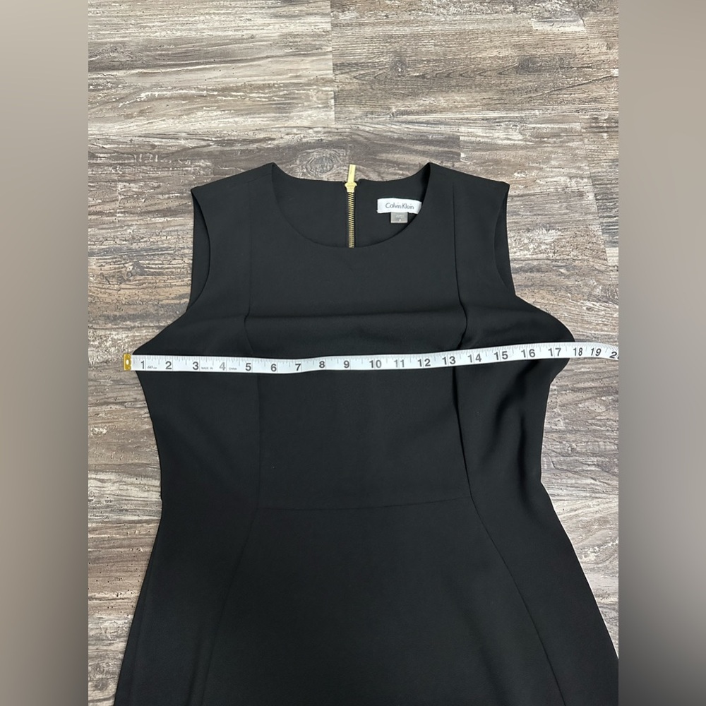 Calvin Klein Women’s Black Dress Size 8 - Picture 4 of 7